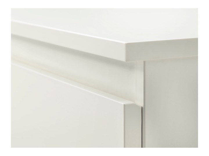 IKEA KULLEN Komoda, 6 szuflad, Biały, 140x72 cm Szerokość 140 cm Płyta MDF Kategoria Komody
