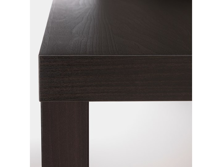 IKEA LACK Stolik, Czarnobrąz, 55x55 cm Wysokość 45 cm Płyta MDF Zestaw stolików Kategoria Stoliki i ławy Kolor Brązowy