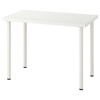 IKEA LINNMON / ADILS Stół, Biały, 100x60 cm
