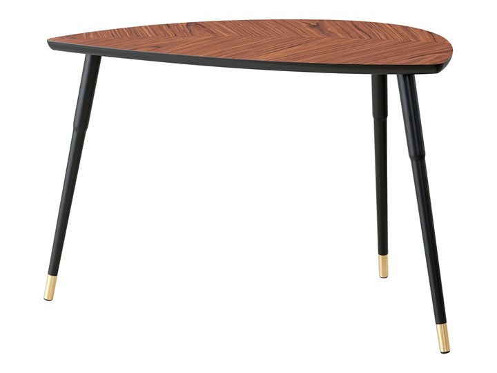 IKEA LÖVBACKEN Stolik, średniobrązowy, 77x39 cm Płyta MDF Rozmiar blatu 39x77 cm
