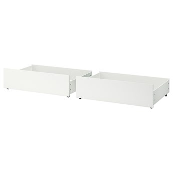 IKEA MALM Pojemnik na pościel, Biały, 200 cm