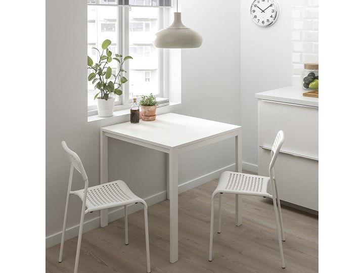 IKEA MELLTORP / ADDE Stół i 2 krzesła, biały, 75 cm Kategoria Stoły z krzesłami