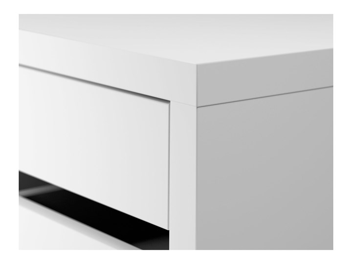 IKEA MICKE Komoda na kółkach, Biały, 35x75 cm Pomieszczenie Biuro i pracownia Płyta laminowana Płyta MDF Płyta meblowa Kategoria Szafki i regały