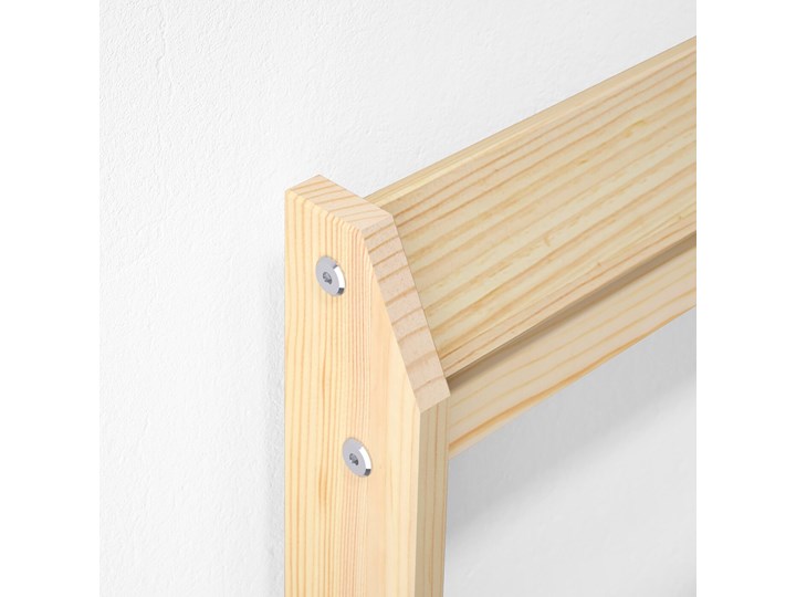 IKEA NEIDEN Rama łóżka, sosna, 90x200 cm Drewno Łóżko drewniane Pojemnik na pościel Bez pojemnika