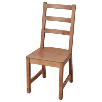 IKEA NORDVIKEN Krzesło, Bejca patynowa, Przetestowano dla: 110 kg