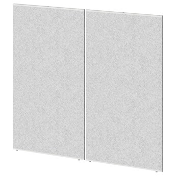 IKEA SIDORNA Ścianka działowa, szary, 80x150 cm