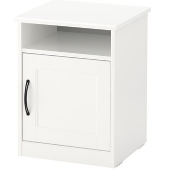 IKEA SONGESAND Stolik nocny, biały, 42x40 cm