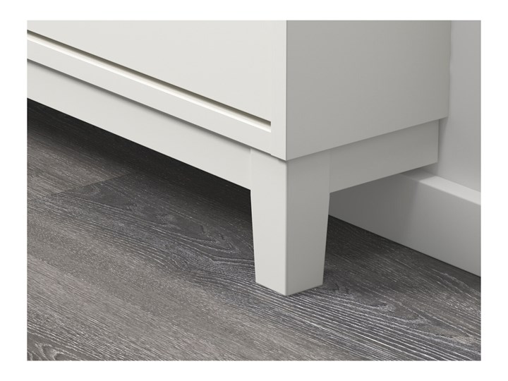 IKEA STÄLL Szafka na buty, 4 przegrody, biały, 96x17x90 cm Płyta laminowana Płyta meblowa Płyta MDF Kategoria Szafki i regały
