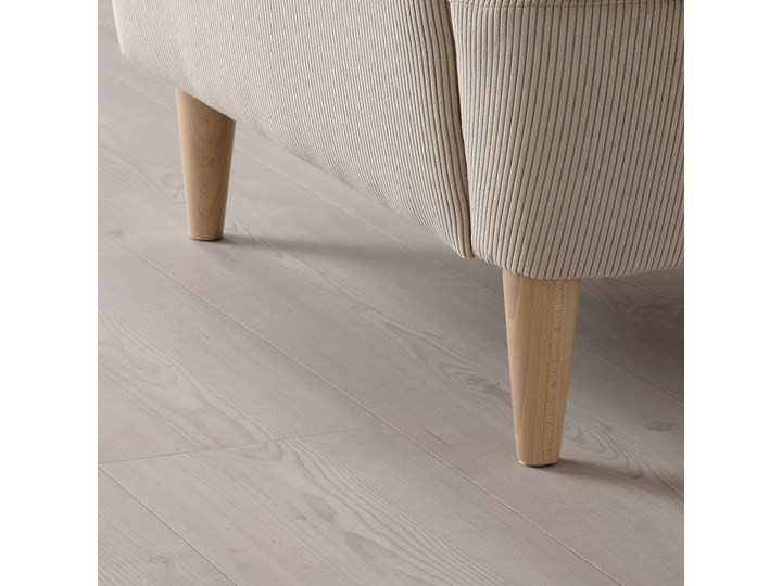 IKEA STRANDMON Fotel uszak, Kelinge beżowy, Szerokość: 82 cm Kategoria Fotele do salonu Tkanina Tworzywo sztuczne Drewno Pomieszczenie Salon