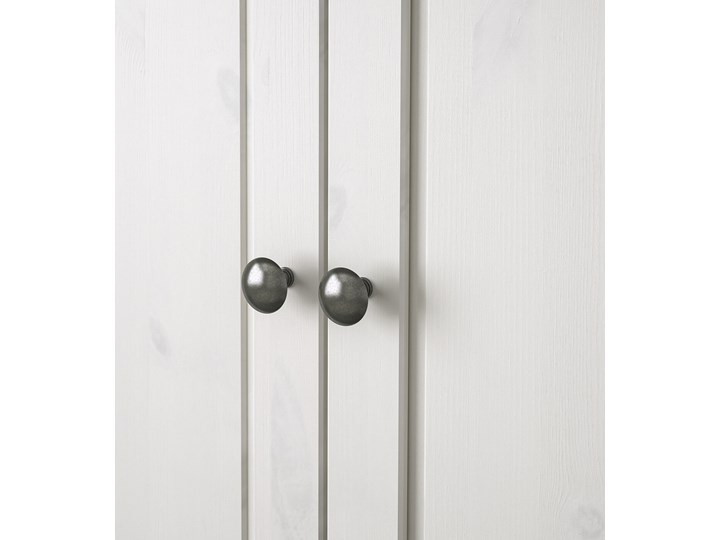 IKEA SUNDVIK Szafa, Biały, 80x50x171 cm Rodzaj drzwi Uchylne Drewno Płyta MDF Rodzaj frontów Mat