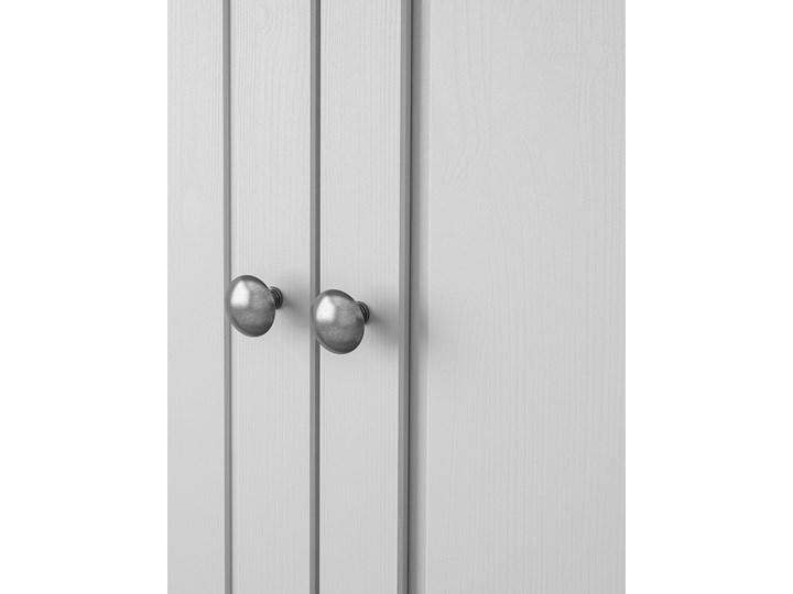 IKEA SUNDVIK Szafa, Szary, 80x50x171 cm Tworzywo sztuczne Plastik Szerokość 80 cm Głębokość 50 cm Drewno Typ Gotowa