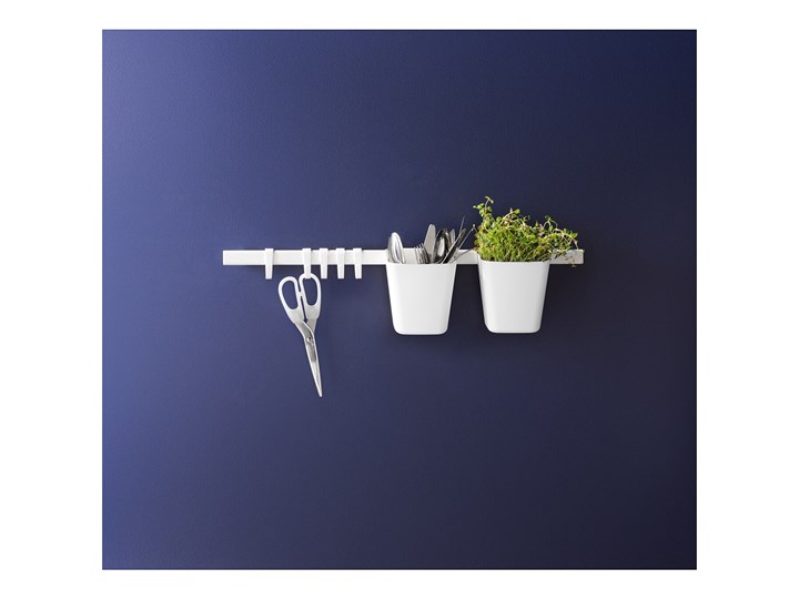 IKEA SUNNERSTA Pojemnik, biały, 12x11 cm Tworzywo sztuczne Kategoria Pojemniki i puszki