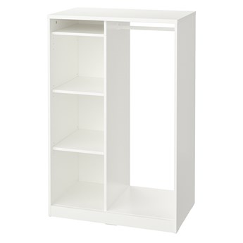 IKEA SYVDE Szafa otwarta, biały, 80x123 cm