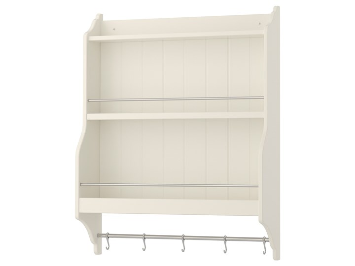 IKEA TORNVIKEN Półka na talerze, Kremowy, 80x100 cm Kategoria Półki kuchenne Płyta MDF Kolor Beżowy