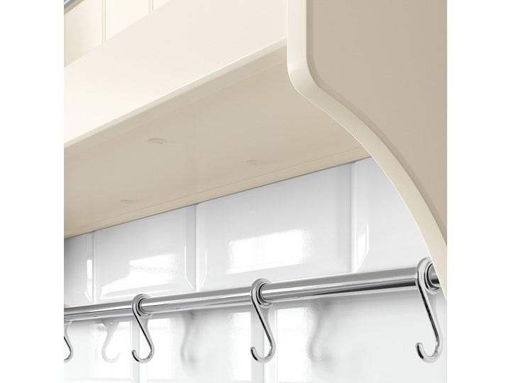 IKEA TORNVIKEN Półka na talerze, Kremowy, 80x100 cm Płyta MDF Kategoria Półki kuchenne