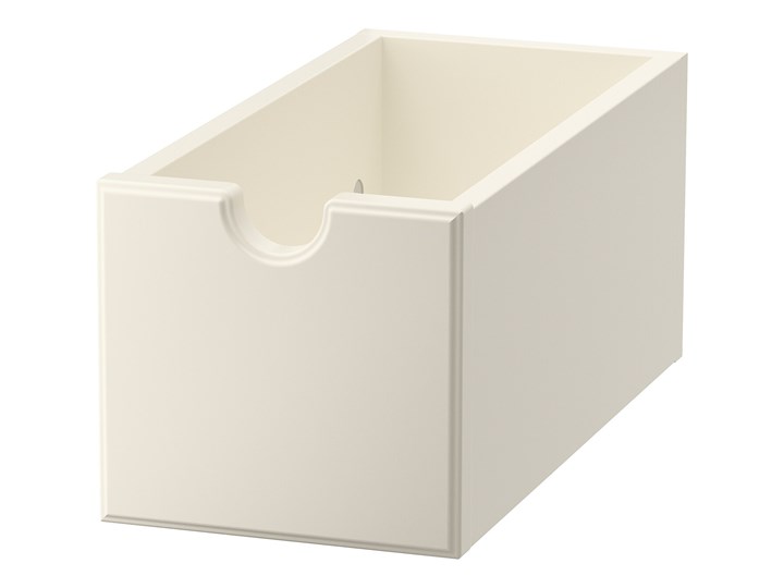 IKEA TORNVIKEN Pudełko, Kremowy, 16x34x15 cm Drewno Pudełka Tkanina Włóknina Kategoria Pudełka do przechowywania