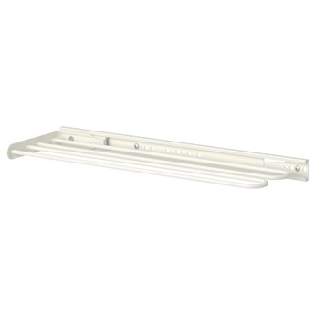 IKEA UTRUSTA Drążek na ręcznik, biały, 16 cm