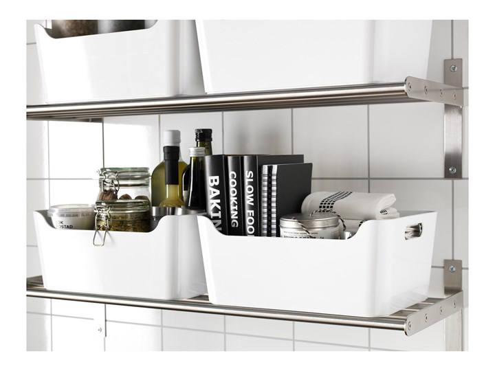 IKEA VARIERA Pudełko, Biały, 34x24 cm Pudełka Kategoria Pudełka do przechowywania