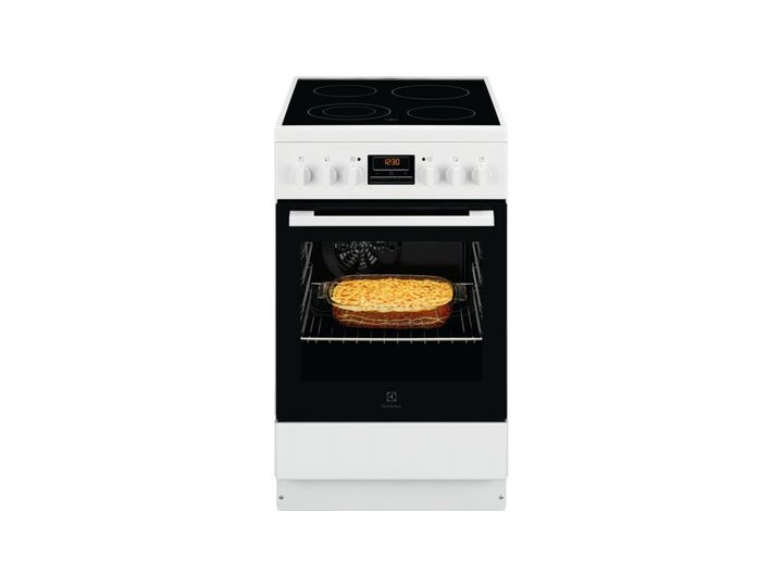 Kuchnia ELECTROLUX LKR540200W Seria 600. Klasa energetyczna A Rodzaj płyty grzewczej Ceramiczna
