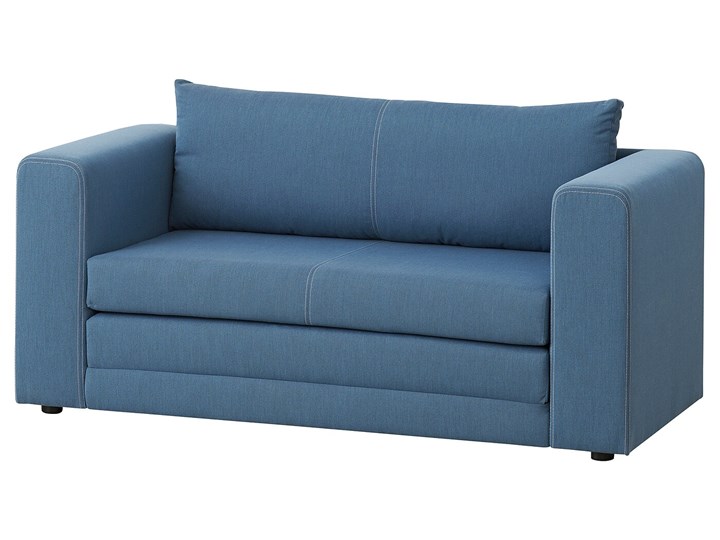 IKEA ASKEBY Sofa 2-osobowa rozkładana, Knisa średnioniebieski, Szerokość: 149 cm Pomieszczenie Pokój przedszkolaka Wielkość Dwuosobowa