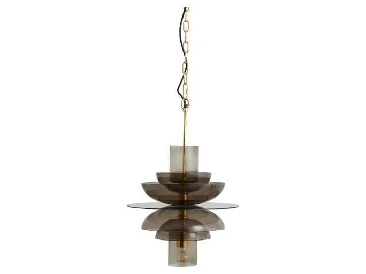 NORDAL LAMPA WISZĄCA SUFITOWA HESTIA Tworzywo sztuczne Szkło Metal Mosiądz Funkcje Brak dodatkowych funkcji