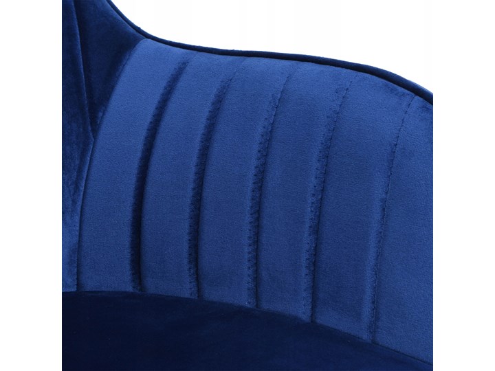 Krzesło welurowe SEVILLA VELVET granatowe Pomieszczenie Jadalnia Wysokość 86 cm Głębokość 56 cm Szerokość 58 cm Szerokość 55 cm Głębokość 55 cm Wysokość 87 cm Styl Nowoczesny
