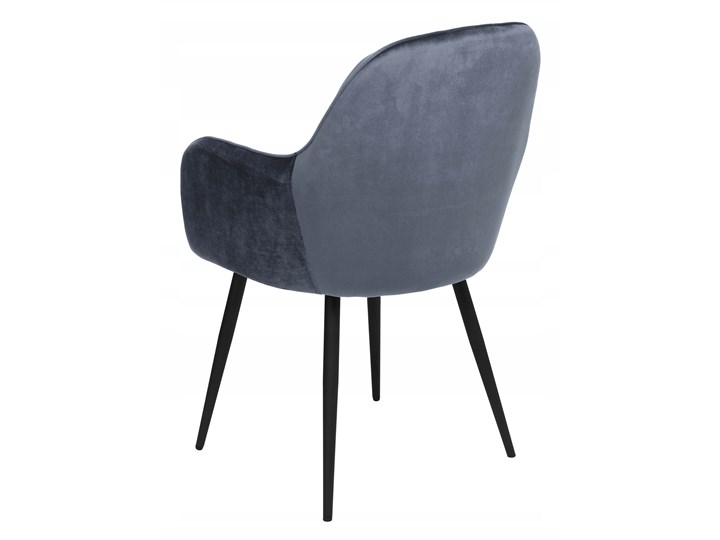Krzesło aksamitne Sevilla velvet grafitowe Krzesło inspirowane Welur Tworzywo sztuczne Tapicerowane Wysokość 86 cm Tkanina Głębokość 56 cm Skóra Metal Szerokość 55 cm Kolor Szary