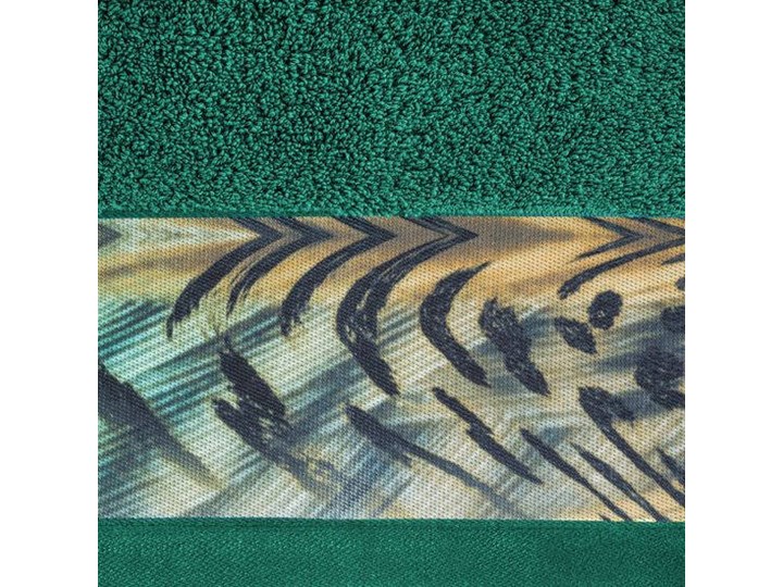 Ręcznik Eva Minge Collin zielony w rozmiarze 70x140 z drukowaną bordiurą Ręcznik kąpielowy 70x140 cm Bawełna Kategoria Ręczniki