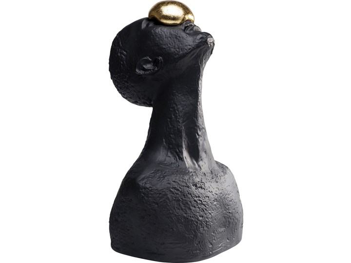 Figurka dekoracyjna Balancing 36x53 cm czarna Kolor Czarny Kategoria Figury i rzeźby