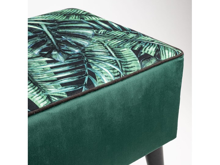 Ławka tapicerowana do przedpokoju Retro Palm Kategoria Ławki do salonu