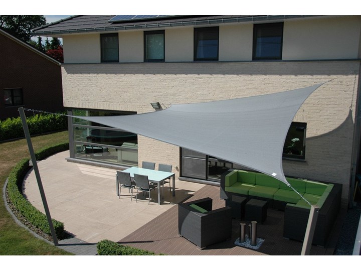 Żagiel przeciwsłoneczny COOLFIT kwadrat 5,0 x 5,0 x 5,0 x 5,0 m - Antracyt