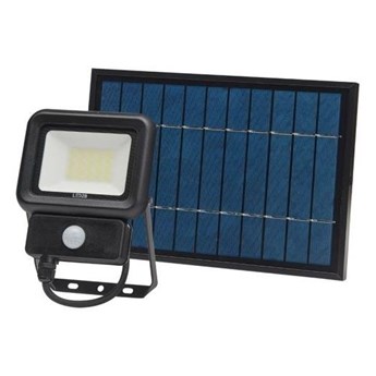 LED Zewnętrzny reflektor solarny z czujnikiem LED/20W/3,7V 6500K IP65