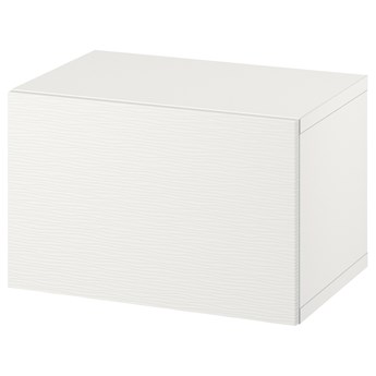 IKEA BESTÅ Kombinacja szafek ściennych, Biały/Laxviken, 60x42x38 cm