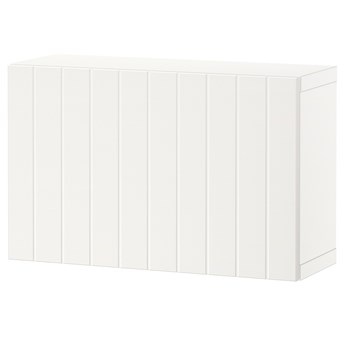 IKEA BESTÅ Kombinacja szafek ściennych, Biały/Sutterviken biały, 60x22x38 cm