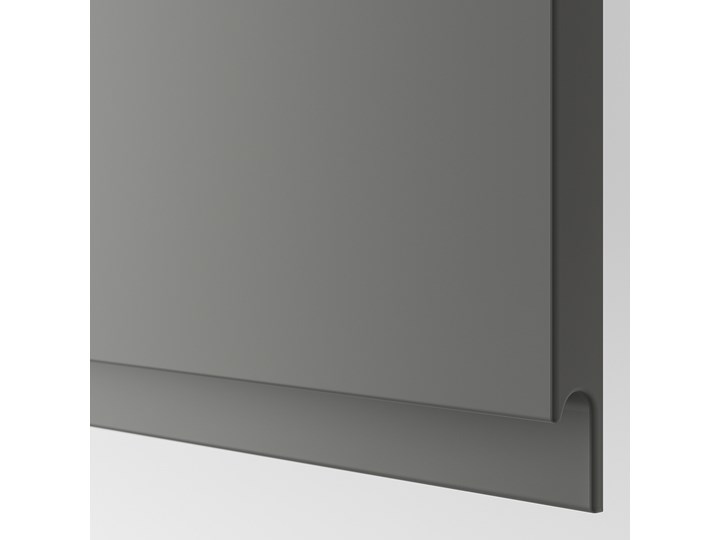 IKEA BESTÅ Kombinacja z drzwiami, Biały/Västerviken ciemnoszary, 120x42x193 cm Metal Szerokość 120 cm Głębokość 42 cm Tworzywo sztuczne Typ Modułowa Plastik Stal Pomieszczenie Sypialnia