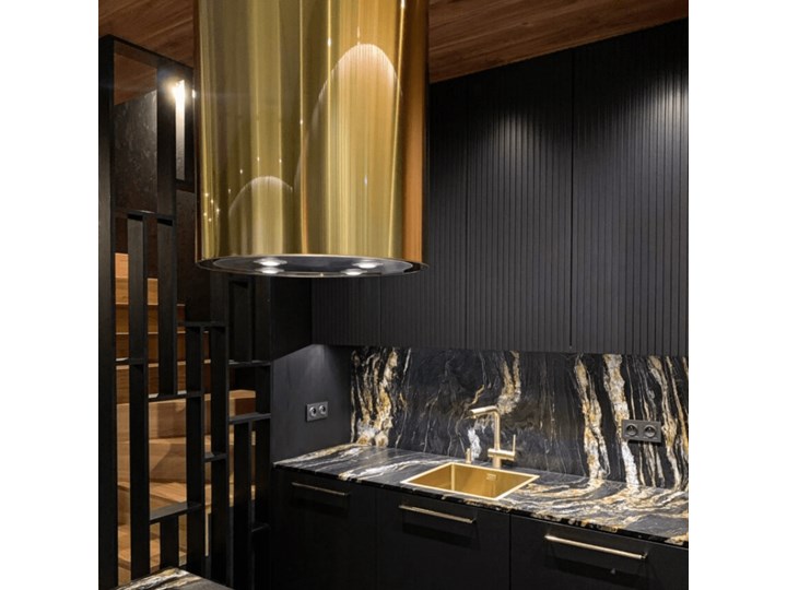 Okap kuchenny Asterio Isola 39.1 Light Gold