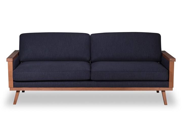 Sofa Orkidé 3-osobowa z funkcją spania (Colourwash Sand :colourwash/sand) Głębokość 114 cm Wersalka Materiał obicia Tkanina