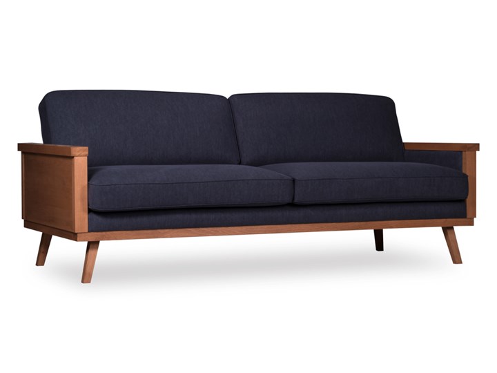 Sofa Orkidé 3-osobowa z funkcją spania (Colourwash Sand :colourwash/sand) Głębokość 114 cm Wersalka Kolor Beżowy