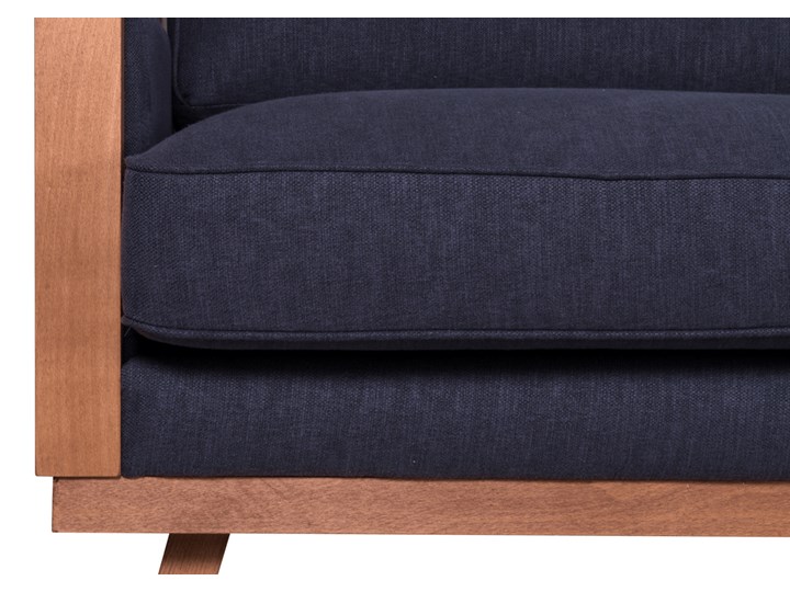 Sofa Orkidé 3-osobowa z funkcją spania (Colourwash Sand :colourwash/sand) Styl Skandynawski Głębokość 114 cm Wersalka Wielkość Trzyosobowa