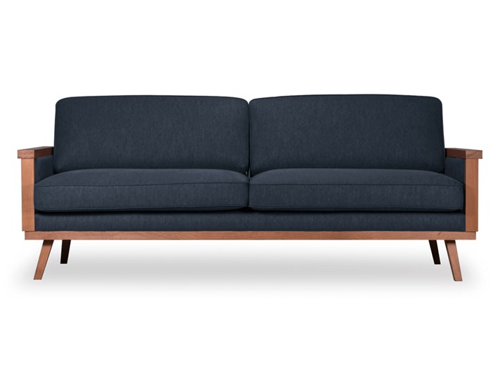 Sofa Orkidé 3-osobowa z funkcją spania (Braveheart Pigeon :braveheart/pigeon) Wersalka Głębokość 114 cm Materiał obicia Tkanina