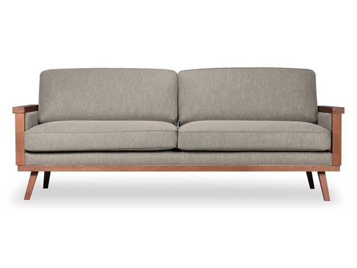 Sofa Orkidé 3-osobowa z funkcją spania (Colourwash Sand :colourwash/sand) Kolor Beżowy Wersalka Głębokość 114 cm Wielkość Trzyosobowa