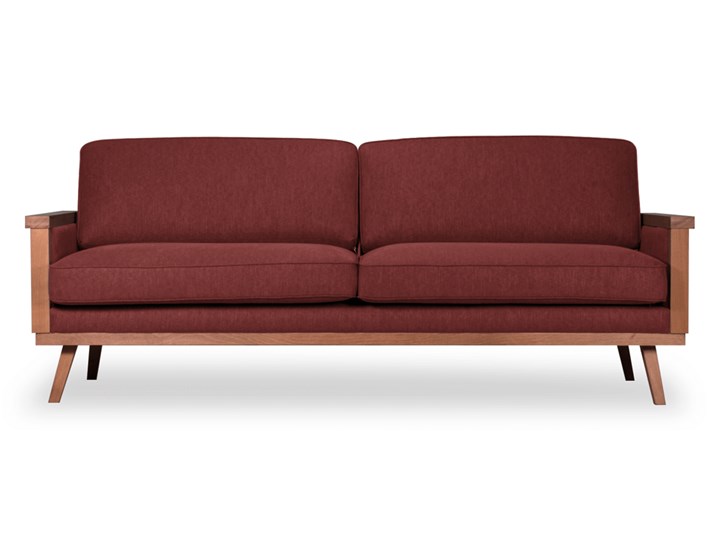Sofa Orkidé 3-osobowa z funkcją spania (Colourwash Sand :colourwash/sand) Wersalka Styl Skandynawski Głębokość 114 cm Styl Klasyczny