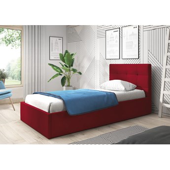 Łóżko jednoosobowe z pojemnikiem LAURA / kolory do wyboru