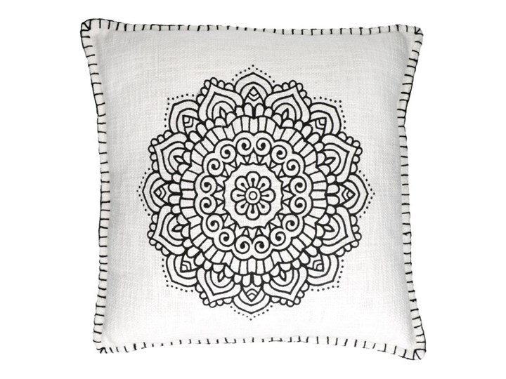 Czarny kinkiet zewnętrzny Led Nestor NORDLUX Kwadratowe Bawełna Poszewka dekoracyjna 45x45 cm Pomieszczenie Salon