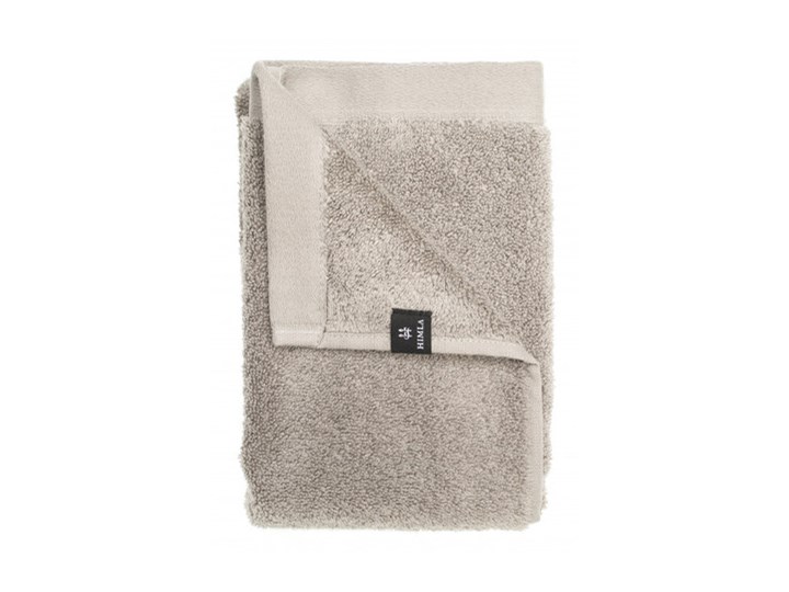 2-pak szare ręczniki Maxime GOTS z bawełny organicznej 30x50 HIMLA Komplet ręczników Łazienkowe Frotte 30x50 cm Bawełna Ręcznik do rąk Kolor Beżowy