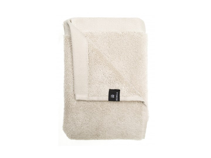 Szary piaskowy ręcznik Maxime GOTS z bawełny organicznej 70x140 HIMLA Frotte 70x140 cm Bawełna Łazienkowe Ręcznik kąpielowy Komplet ręczników Kategoria Ręczniki