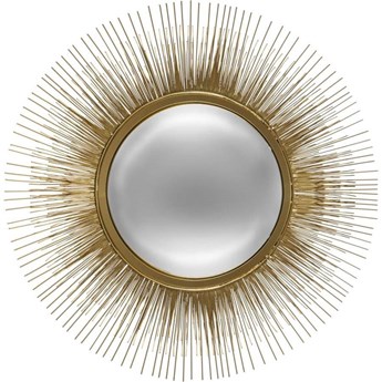 FINES metalowe lustro inspirowane motywem słońca, Ø 58 cm