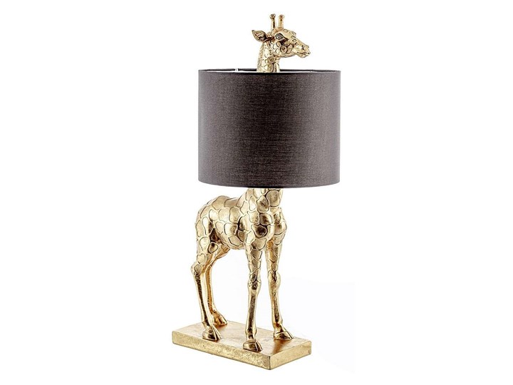 Lampa stołowa Gold Giraffe 70cm, 28 x 35 x 70 cm Lampa z kloszem Kolor Złoty