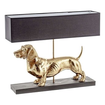 Lampa stołowa Gold Dog 48cm, 14 x 60 x 48 cm