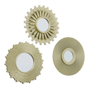 Komplet 3 luster ściennych Lexi